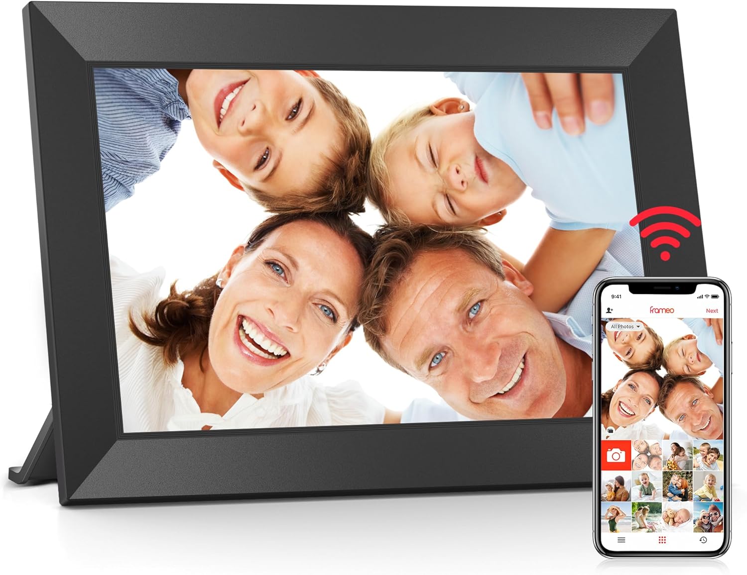 BIGASUO 102K Matte Black photo frame, selected listing image