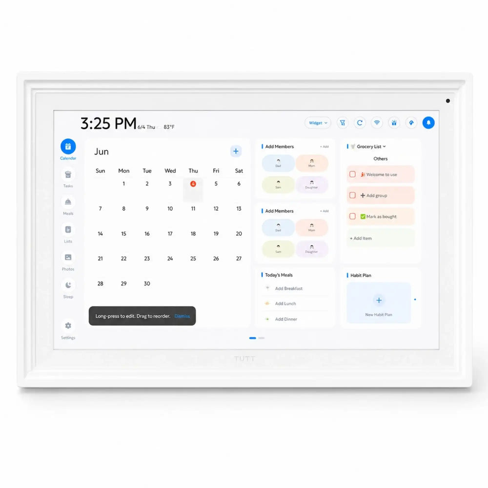 TUTT 15.6-inch Smart Digital Calendar Pro, official product image